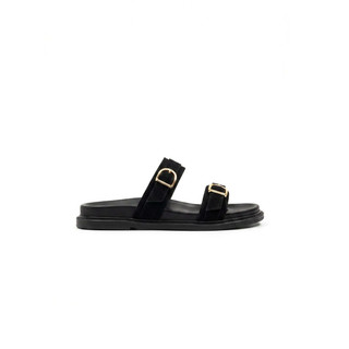 Dép OLV quai ngang Buckled Flat Sandals nhiều màu phù hợp đi chơi đi làm
