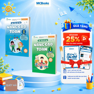 Sách - Combo Bài Tập Bổ Trợ Nâng Cao Toán Lớp 1 - TKBooks
