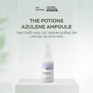 Serum Dưỡng Ẩm Làm Dịu Da Kích Ứng Tinh Chất Hoa Cúc THE POTIONS AZULENE AMPOULE 20ML, Kiểm soát dầu, khắc phục Xỉn Màu