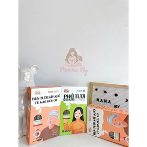 PHỞ TƯƠI SẤY KHÔ TỪ GẠO HỮU CƠ NÀNG KEO HOA NẮNG (400g)