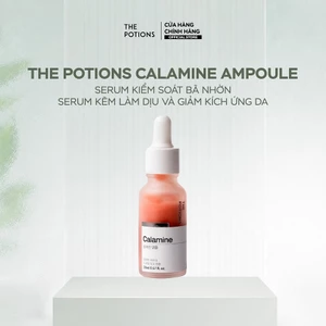 Serum Kiểm Soát Bã Nhờn Serum Kẽm Làm Dịu Và Giảm Kích Ứng Da THE POTIONS CALAMINE AMPOULE 20ML