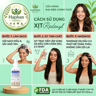 Xịt dưỡng tóc Redenyl Lotion 80ml hỗ trợ mọc tóc