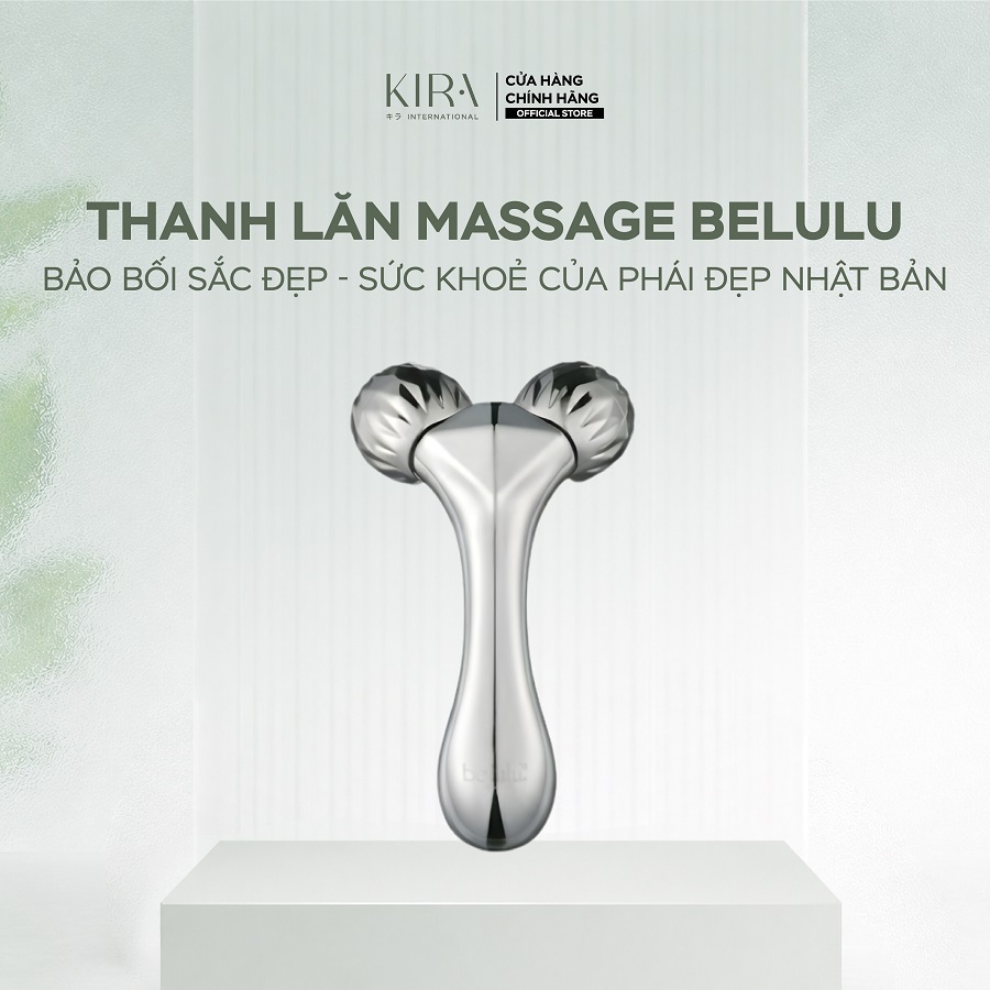 Thanh Lăn Massage Belulu - Bảo bối Sắc đẹp và Sức khỏe của Phái đẹp Nhật Bản