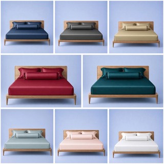 [100% TENCEL] Bộ 5 Món Drap, Áo Gối NIN Florence 80s | Đủ Màu | Nhiều Kích Thước | Lụa Tencel Mát Lạnh