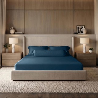 [100% TENCEL] Bộ 5 Món Drap, Áo Gối NIN Florence 80s | Đủ Màu | Nhiều Kích Thước | Lụa Tencel Mát Lạnh