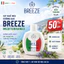 Xịt Khử Mùi Cơ Thể Không Gas Breeze Squeeze Mediterraneo 100ml – Hương Ý – Khử Mùi 48h
