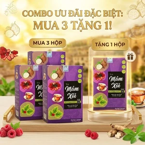 Trà Mâm Xôi Tứ Vị chuẩn OCOP-ISO-HACCP Hỗ Trợ Nội Tiết Tố, Đẹp Da, Bổ Huyết & Điều Hòa Kinh Nguyệt