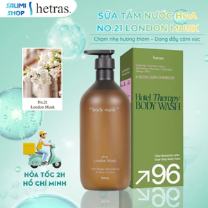 Sữa Tắm HETRAS No.21 London Musk 1013ml - Thưởng Thức Spa Sang Trọng Ngay Tại Nhà