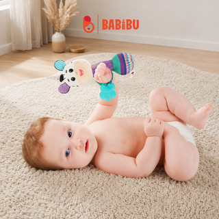 Lục Lạc Cầm Tay Cho Bé Hình Thú Nhồi Bông, Đồ Chơi Chuông Tay Động Vật Mềm Mại Phát Triển Giác Quan