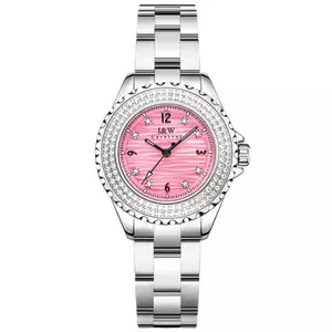 Đồng Hồ Nữ I&W Carnival 718L-T4 Chính Hãng Full Box Chống Nước 30m Kính Sapphire (Máy Quartz)