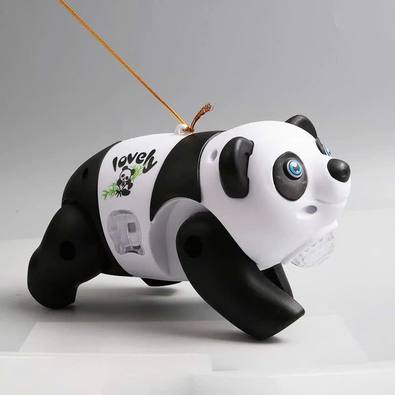 Đồ Chơi Gấu Trúc Bò Có Đèn Phát Sáng Và Âm Nhạc Dành Cho Bé , Đồ Chơi Giải Trí Montoy