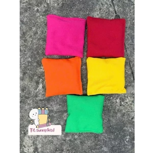🎒TÚI CÁT SẮC MÀU VẬN ĐỘNG–GIÁO CỤ KHƠI NGUỒN SÁNG TẠO CHO BÉ 🌈size(10x10)phát triển vận động tinh cầm,nắm, ném.