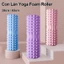 Con Lăn Yoga Foam Roller Ống Trụ Lăn Xốp Thư Giãn Cơ Bắp Thể Thao Giãn Cơ Tập Thể Thao.