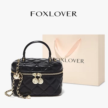 Women's Vintage Canvas Crossbody Bag – Chain Strap