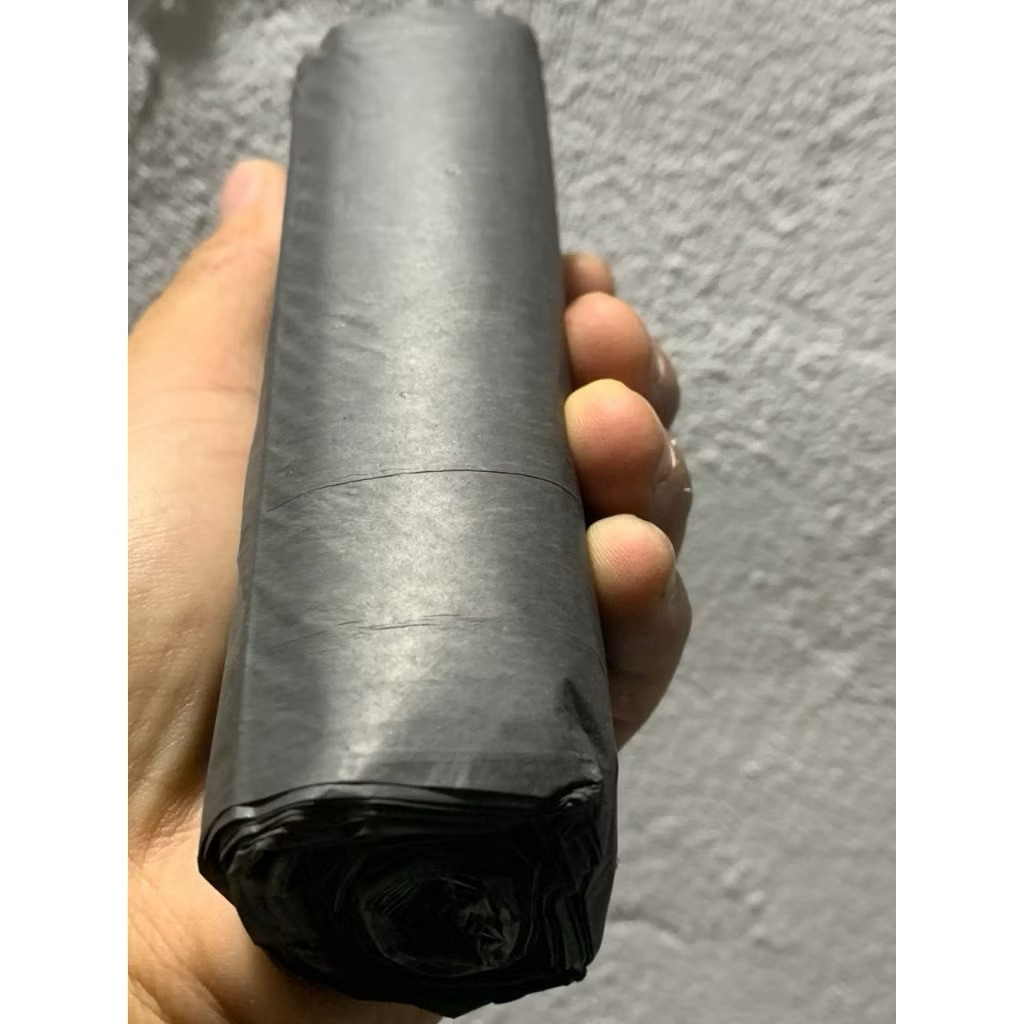 COMBO 3 CUỘN TÚI RÁC ĐEN TỰ PHÂN HUỶ kích thước 55x65cm- Thân thiện Tiện ích với môi trường
