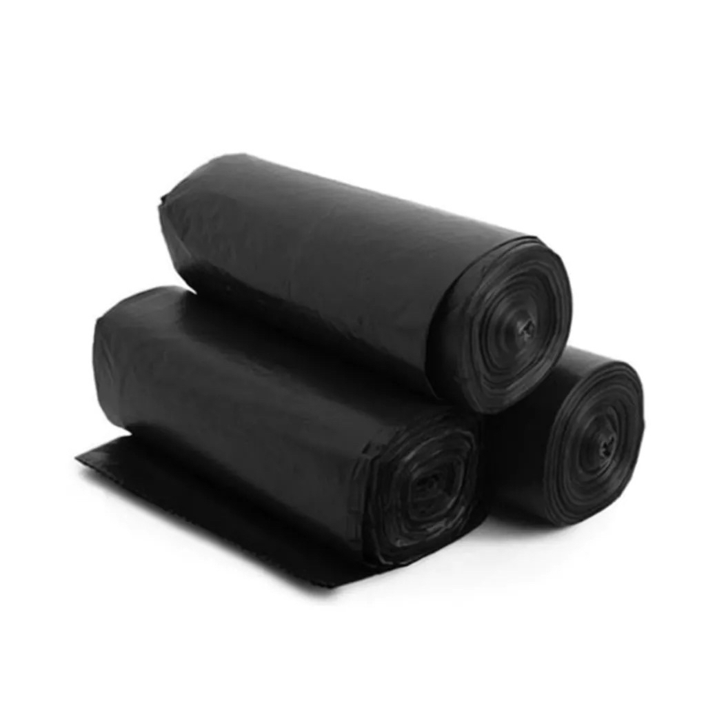 COMBO 3 CUỘN TÚI RÁC ĐEN TỰ PHÂN HUỶ kích thước 55x65cm- Thân thiện Tiện ích với môi trường