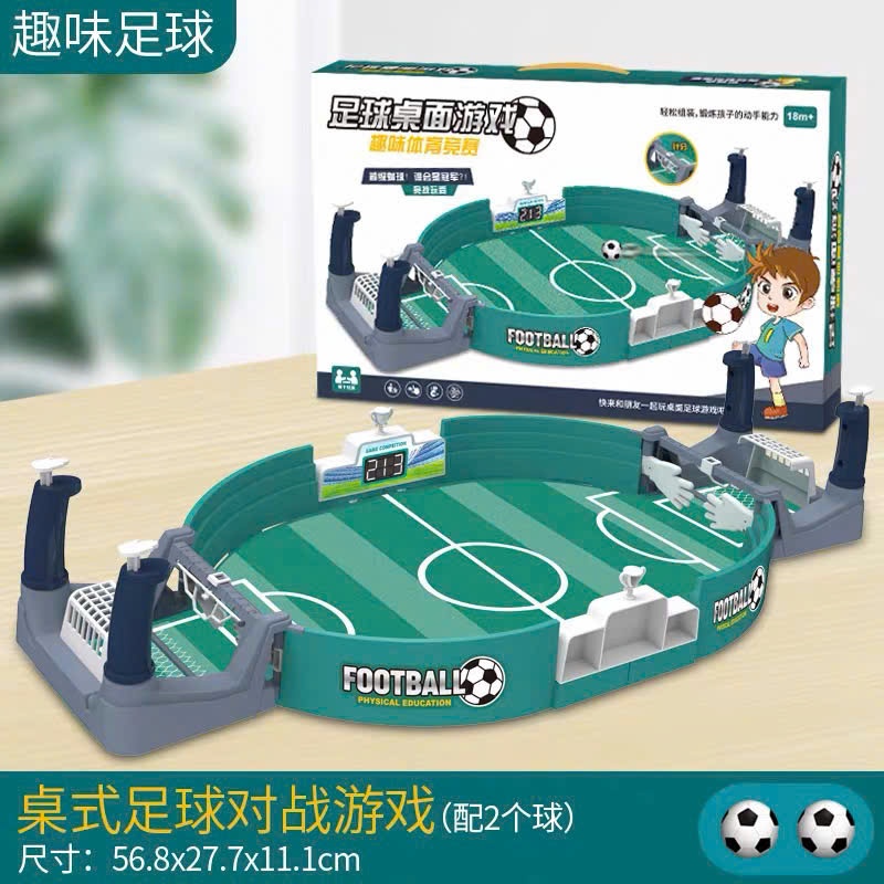 [MonToy] Đồ Chơi Đá Bóng Mini 2 Người Đối Kháng - 2 Bóng - Sân Bóng Đá Mini Cho Trẻ Đồ Chơi Giải Trí