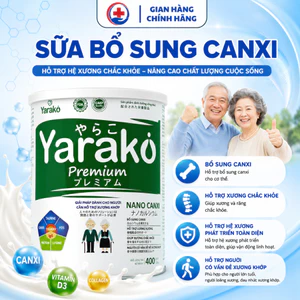 Sữa CANXI Cho Người Già YARAKO PREMIUM NANO CANXI_Ngừa Loãng Xương_Giúp Xương Chắc Khỏe Chính Hãng Japa Kids