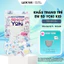 Khẩu trang 5D YOKI KIDS dành cho trẻ 3 đến 10 tuổi 4 lớp kháng khuẩn dày