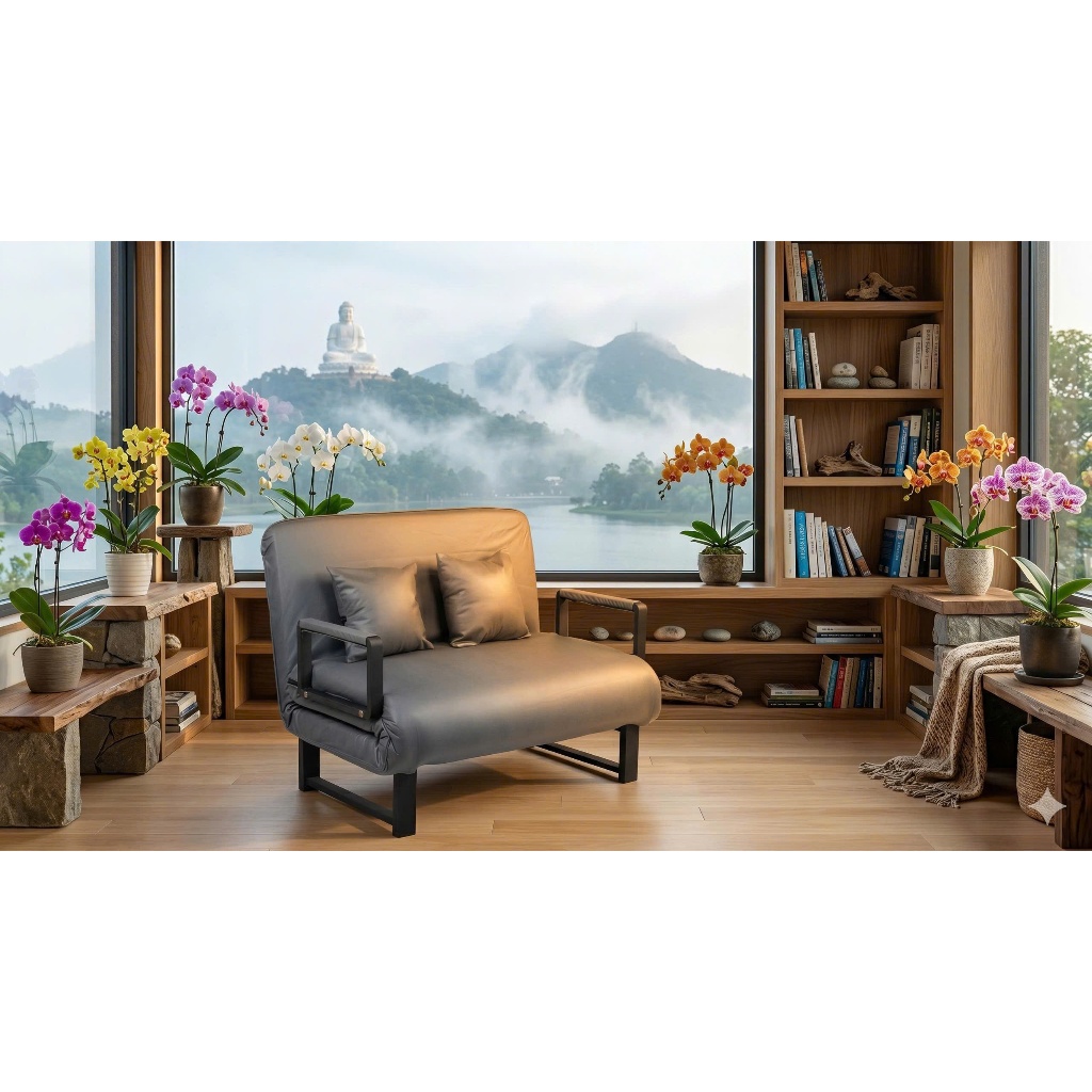 [PHIÊN BẢN DA XỊN] Sofa giường gấp gọn thông minh chất liệu da, bền đẹp, chắc chắn 3 in 1, đủ size | BigBuy360 - bigbuy360.vn