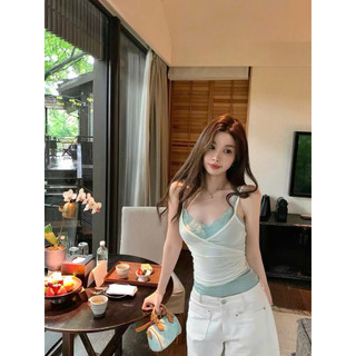 Áo Ren 2 Dây Phối Màu Siu Hot