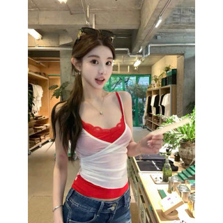 Áo Ren 2 Dây Phối Màu Siu Hot