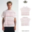Áo Thun Form Boxy "CRAYON” Phối Chất Vải Slub Mỏng 220gsm Phối Sọc Unisex Nam Nữ | Common Issue