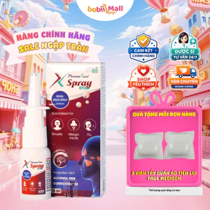 Xịt Mũi Xoang Nano Bạc PlasmaKare XSpray Light 15ml Thông Mũi Sạch Xoang Hiệu Quả Và An Toàn