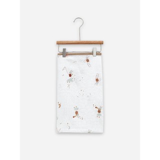 M&B (85x100cm) Khăn choàng đa năng chất vải Bamboo khăn sợi tre mềm mát dùng quấn ủ đắp che cho bé