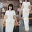 MINELEGÁNCE | SET ÁO VEST & CHÂN VÁY BÚT CHÌ THANH LỊCH, SANG TRỌNG - MIN120