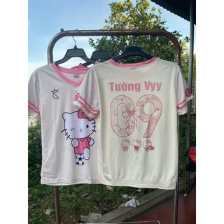 [CÓ IN TÊN] Bộ áo bóng đá trẻ em HELO KITIT , đủ size cho bé 18-78kg, chất thun lạnh thoáng mát Top Kid