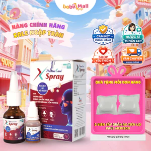 Xịt Mũi Xoang Nano Bạc PlasmaKare X Spray 30ml Vệ Sinh Làm Sạch Mũi Xoang, Xoang Cấp Và Mạn Tính