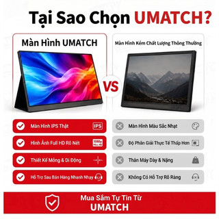 Màn Hình Di Động 15.6" Full HD Màn Hình Phụ Màn Hình Chơi Game Hỗ Trợ Type-c & HDMI