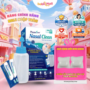 Bình Rửa Và Muối Rửa Mũi Xoang PlasmaKare Nasal Clean Làm Sạch Mũi Xoang Hiệu Quả ,An To