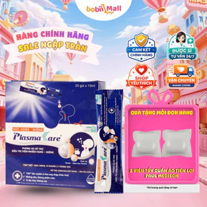 Súc Họng Miệng Nano Bạc PlasmaKare (Hộp 25 túi*10ml) Kiểm Soát Nhiễm Trùng Miệng Họng