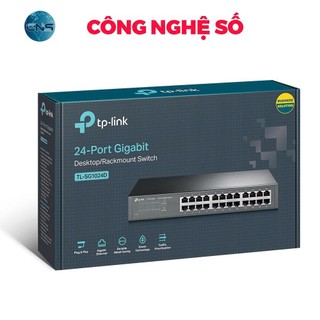 Bộ Chia Tín Hiệu Switch 24 cổng Gigabit TP-LINK TL-SG1024D - BẢO HÀNH CHÍNH HÃNG 2 NĂM