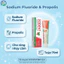Kem đánh răng Zodent 75ml Sodium Fluoride Propolis hỗ trợ răng nhạy cảm, thơm miệng