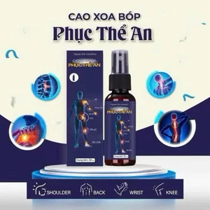 Xịt Phục Thế An xoa bóp giảm đau khớp đàu gối,eo cổ ,vai,chân hỗ trợ các vấn đề xương khớp lọ 50ml tiện lợi dễ sử dụng