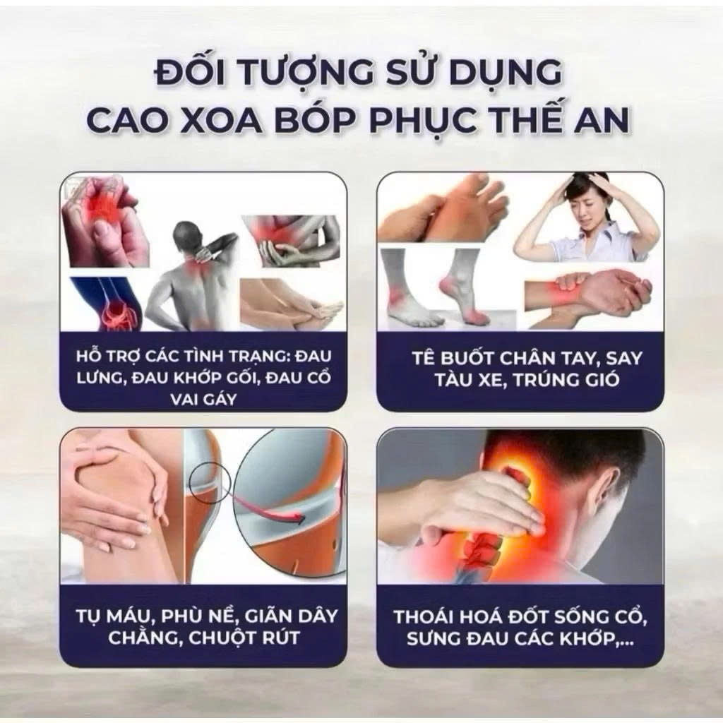 Xịt Phục Thế An xoa bóp giảm đau khớp đàu gối,eo cổ ,vai,chân hỗ trợ các vấn đề xương khớp lọ 50ml tiện lợi dễ sử dụng