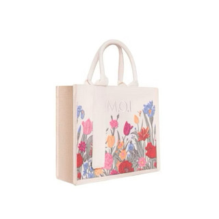 [Form Mới - Cứng Cáp] Túi Cói 30x25x10 cm MOI Cosmetics Hồ Ngọc Hà