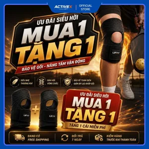 Đai bảo vệ khớp gối, giảm áp lực sụn chêm, chống căng cơ, chuyên dụng Pickleball | The ZenK Fit