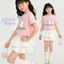 Áo Croptop Bé Gái Hình Thỏ Cute Buddy Chất Cotton Lạnh Mềm Mại Xinh Xắn