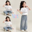 Áo Croptop Bé Gái Hình Thỏ Cute Buddy Chất Cotton Lạnh Mềm Mại Xinh Xắn