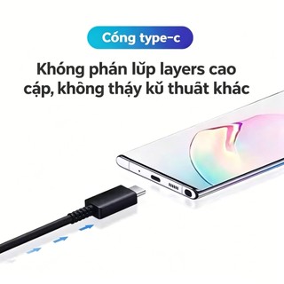 Cáp Sạc Nhanh 25W Type C Tương Thích Với Galaxy S24 S23 S22 S21 S20 FE A55 A54 A35 A34 A25 A15 Z Fold Z Flip USB C Dây S