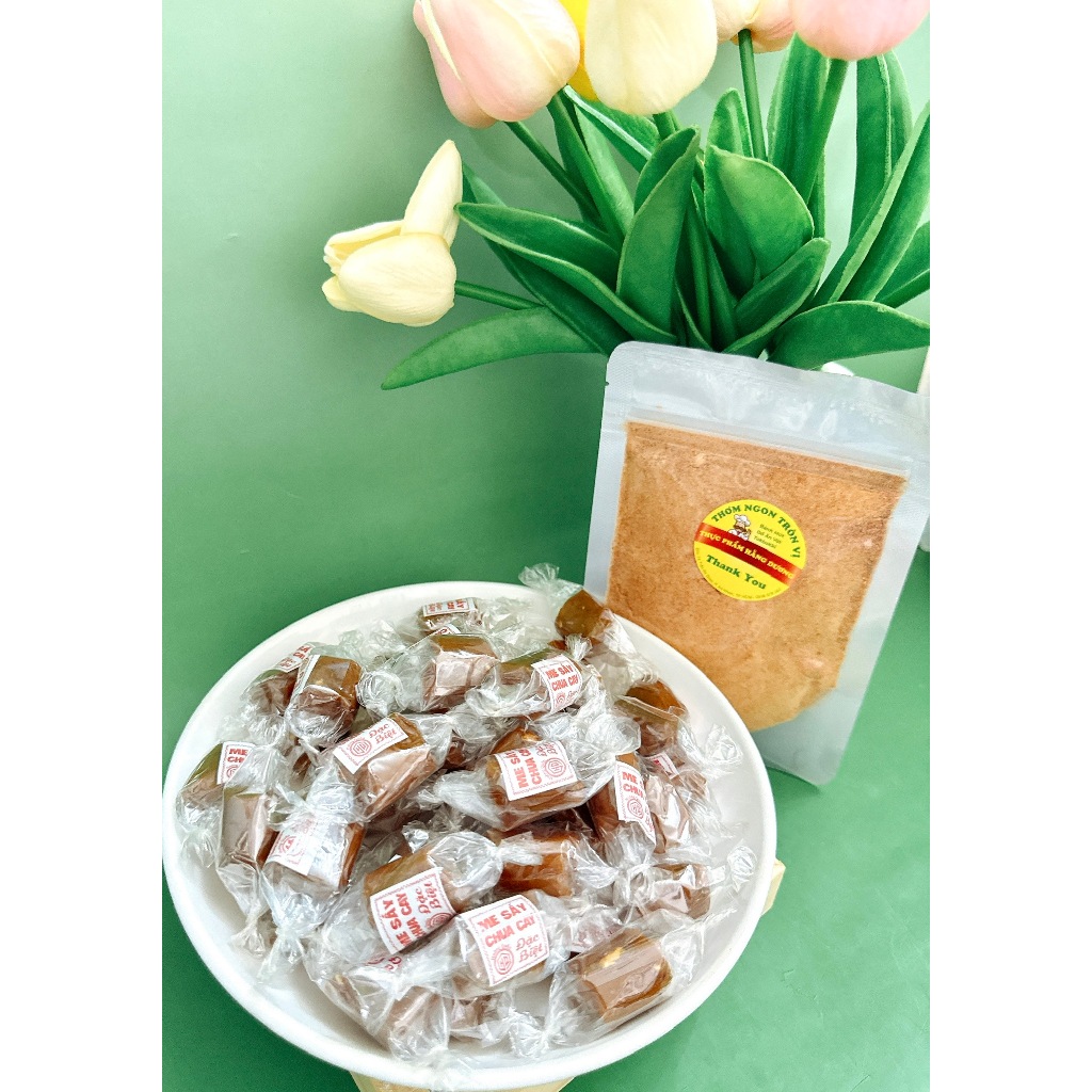 100g Kẹo Me Thái Sấy Chua Cay - Hiệu HOÀNG QUÂN - Ăn Vặt, Nguyên Liệu Trà Me