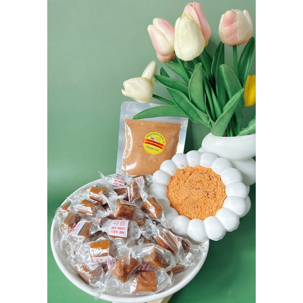 500g Kẹo Me Thái Sấy Chua Cay - Hiệu HOÀNG QUÂN - Ăn Vặt, Nguyên Liệu Trà Me