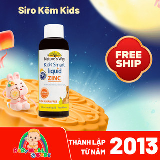 Siro Kẽm Kids Smart Liquid Zinc Nature’s Way 100ml – Kích Thích Ăn Ngon Babymall & Care