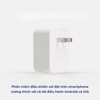 (Hỏa Tốc 4h) Ổ Cắm Wifi Rạng Đông 16A Điều Khiển Từ Xa Qua Internet 3000W Có Chức Năng Hẹn Giờ
