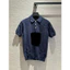 ⚡️[Hight Quality] Áo Polo Len \/ Nam Nữ Navy Blue Ready To - Điểm Nhấn Hoa To Phối Màu Cao Cấp