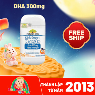 Nature’s Way Kids Smart DHA 300mg Viên Nhai Cho Bé 50 Viên Babymall & Care
